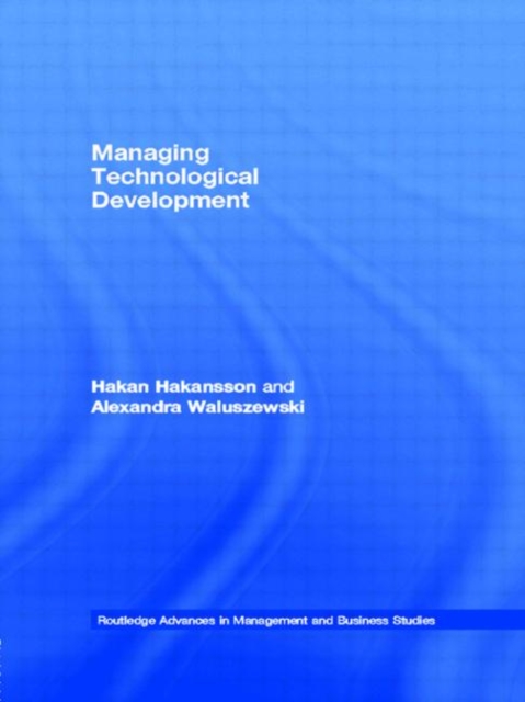 Managing Technological Development, Hardback Book