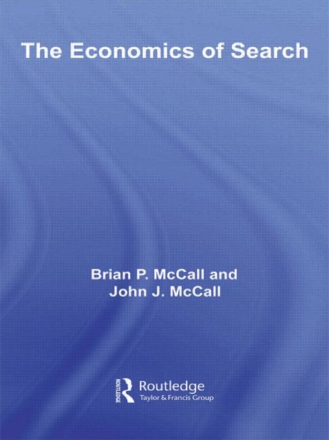 The Economics of Search, Hardback Book