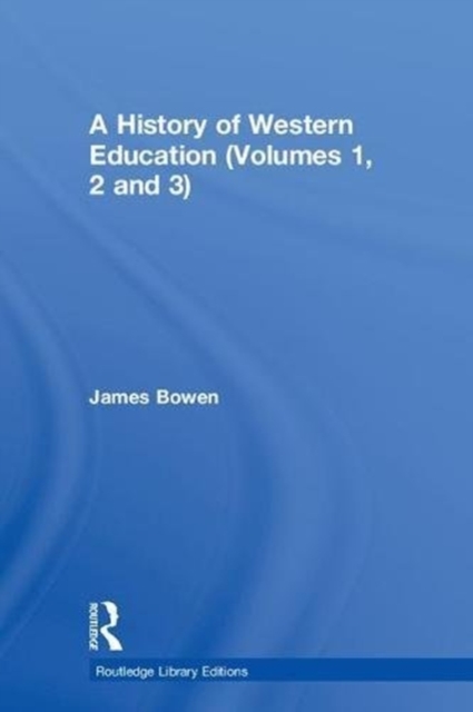 A History of Western Education (Volumes 1, 2 and 3), Multiple-component retail product Book