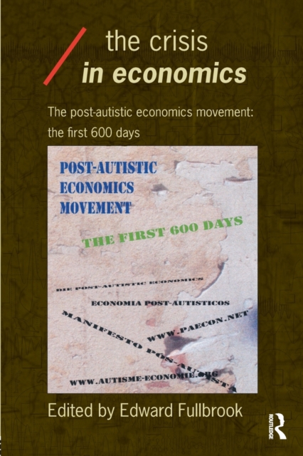 The Crisis in Economics, Paperback / softback Book