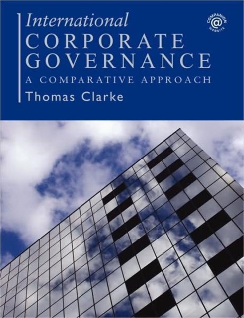 International Corporate Governance : A Comparative Approach, Paperback Book