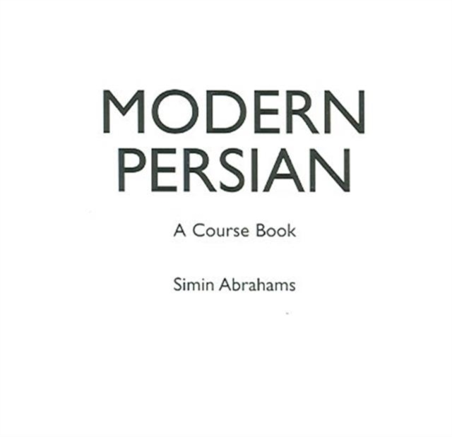 Modern Persian: A Course-Book, CD-Audio Book