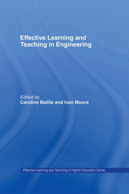 Effective Learning and Teaching in Engineering, Hardback Book