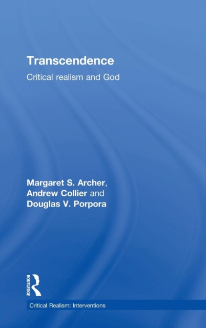 Transcendence : Critical Realism and God, Hardback Book