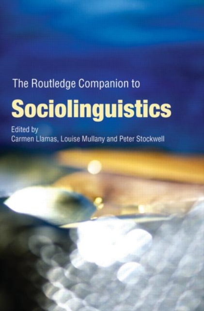 The Routledge Companion to Sociolinguistics, Paperback / softback Book