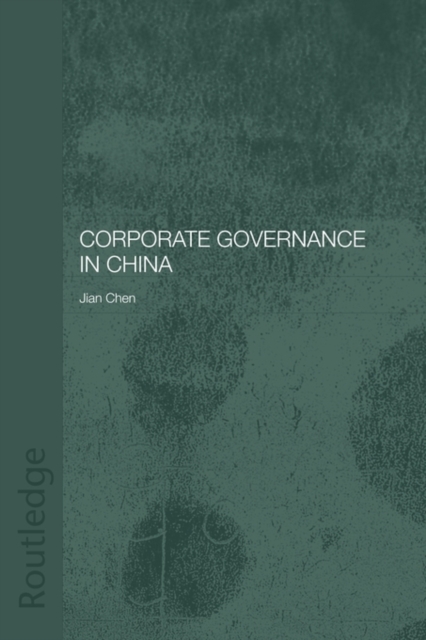 Corporate Governance in China, Hardback Book