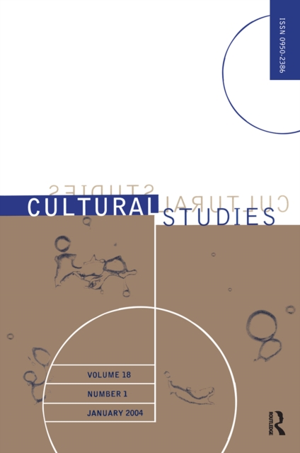 Cultural Studies Vol18 1 Jan 2, Paperback / softback Book