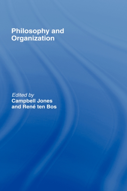 Philosophy and Organization, Hardback Book