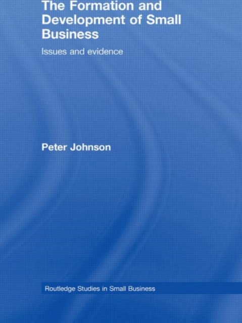 The Formation and Development of Small Business : Issues and Evidence, Hardback Book