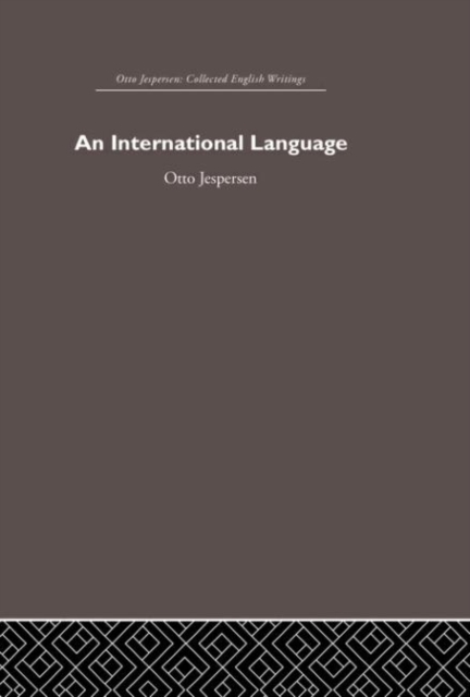 International Language, Hardback Book