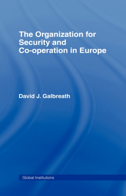 The Organization for Security and Co-operation in Europe (OSCE), Hardback Book