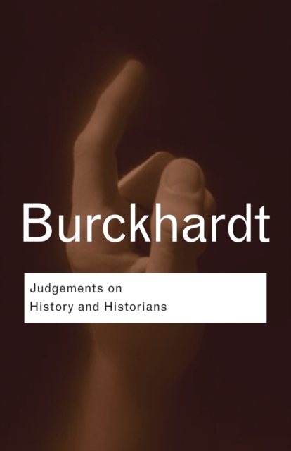 Judgements on History and Historians, Paperback / softback Book