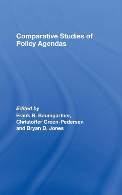 Comparative Studies of Policy Agendas, Hardback Book