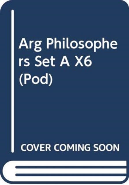 Arg Philosophers Set A X6 (Pod), Mixed media product Book