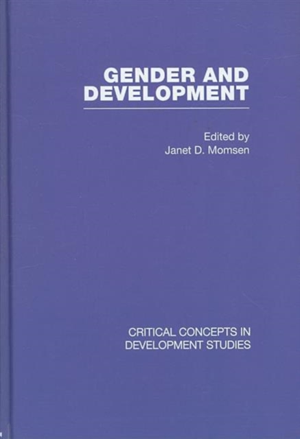 Gender and Development, Multiple-component retail product Book