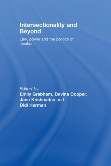 Intersectionality and Beyond : Law, Power and the Politics of Location, Hardback Book