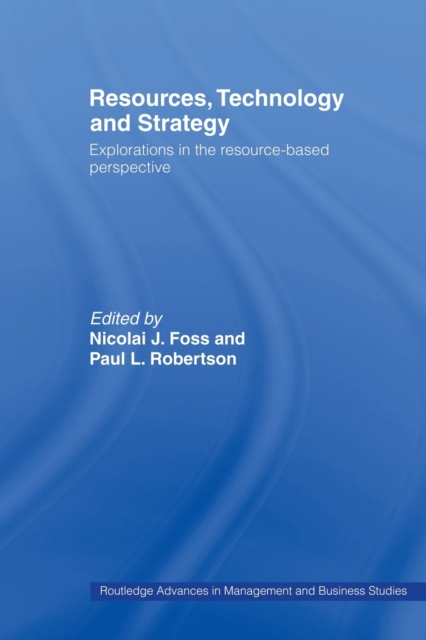 Resources, Technology and Strategy, Paperback / softback Book