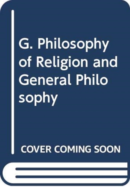 G. Philosophy of Religion and General Philosophy, Multiple-component retail product Book