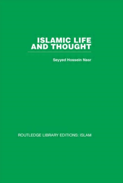 Islamic Life and Thought, Hardback Book