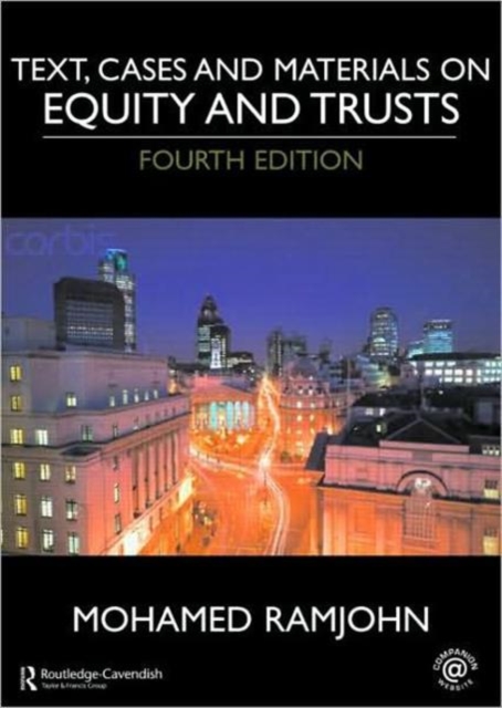Text, Cases and Materials on Equity and Trusts, Paperback / softback Book