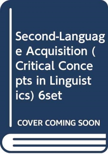 Second-Language Acquisition, Multiple-component retail product Book