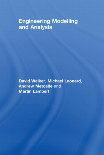 Engineering Modelling and Analysis, Hardback Book