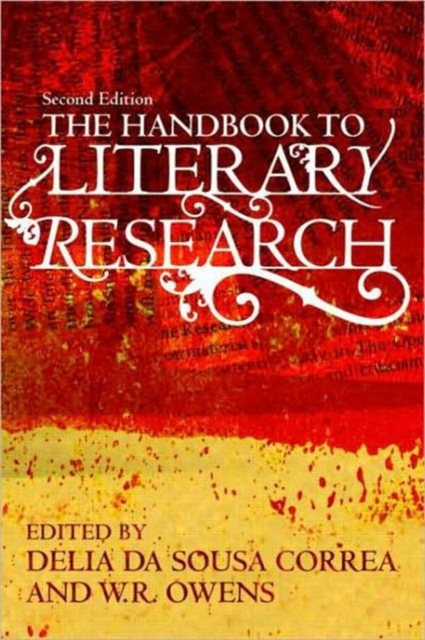 The Handbook to Literary Research, Paperback / softback Book