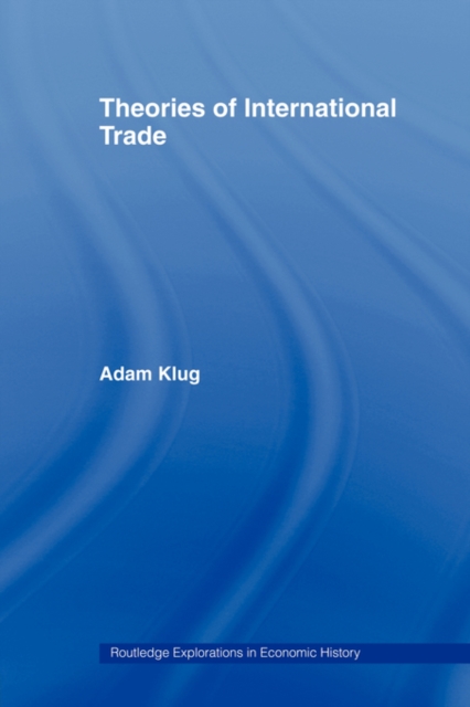 Theories of International Trade, Paperback / softback Book