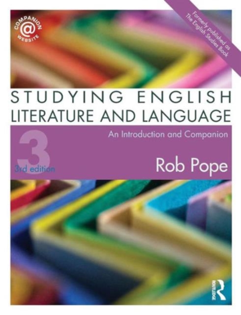 Studying English Literature and Language : An Introduction and Companion, Paperback / softback Book
