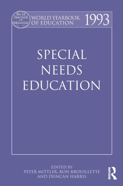 World Yearbook of Education 1993 : Special Needs Education, Paperback / softback Book