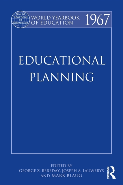 World Yearbook of Education 1967 : Educational Planning, Paperback / softback Book