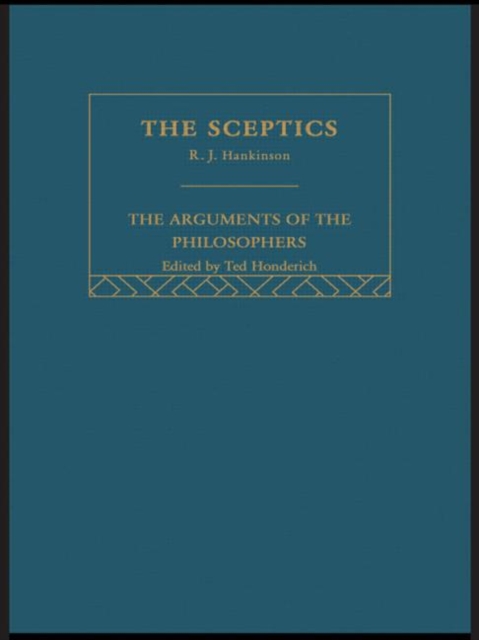 Sceptics-Arg Philosophers, Paperback / softback Book