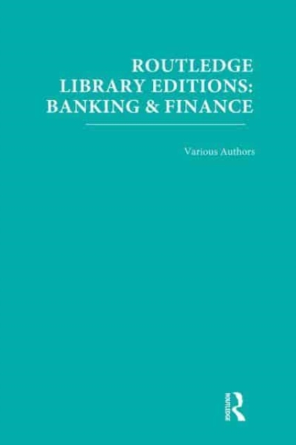 Routledge Library Editions: Banking & Finance, Multiple-component retail product Book