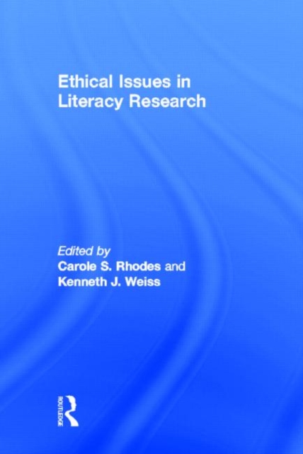 Ethical Issues in Literacy Research, Hardback Book