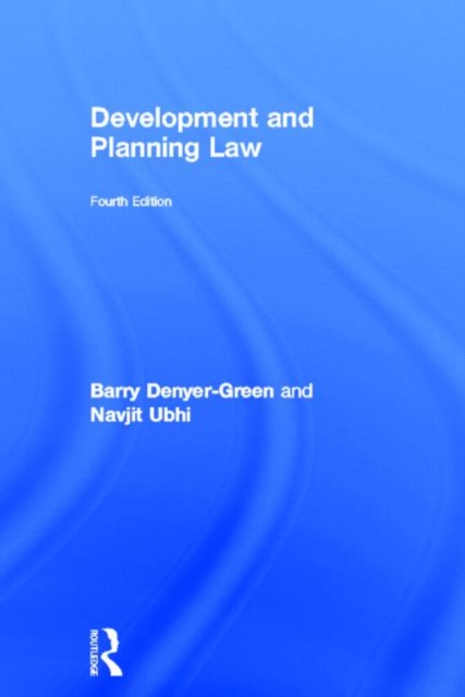 Development and Planning Law, Hardback Book