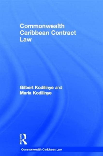 Commonwealth Caribbean Contract Law, Hardback Book