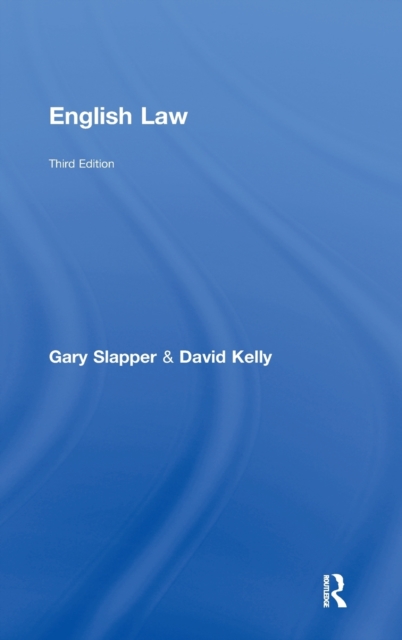 English Law, Hardback Book