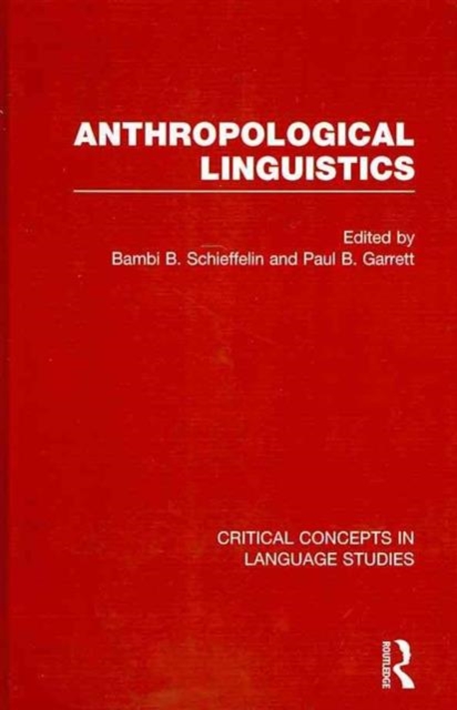 Anthropological Linguistics, Multiple-component retail product Book