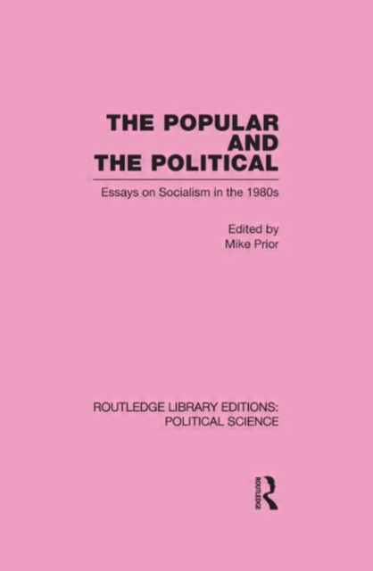 The Popular and the Political, Hardback Book