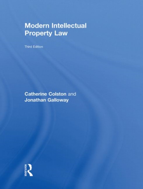 Modern Intellectual Property Law, Hardback Book