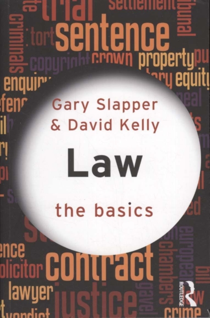 Law: The Basics, Paperback / softback Book