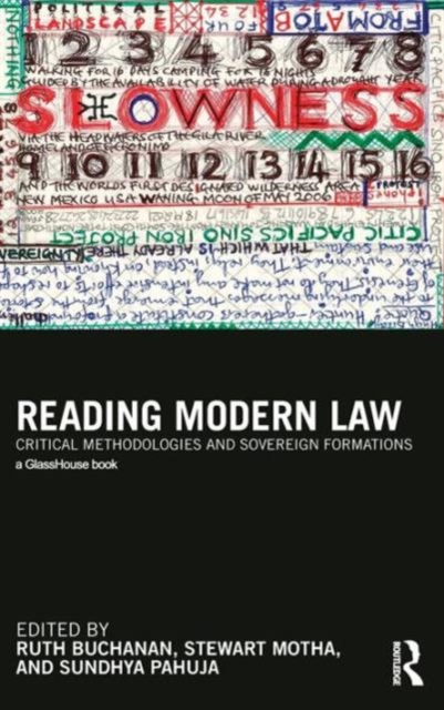 Reading Modern Law : Critical Methodologies and Sovereign Formations, Hardback Book