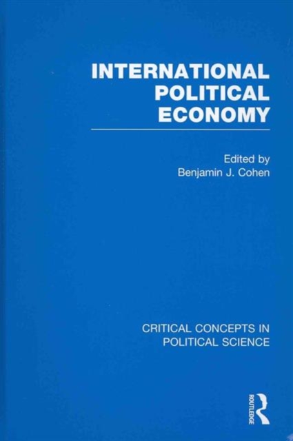 International Political Economy, Multiple-component retail product Book