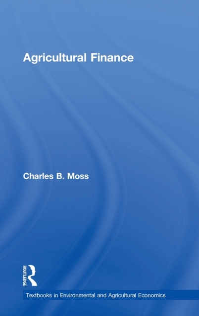 Agricultural Finance, Hardback Book