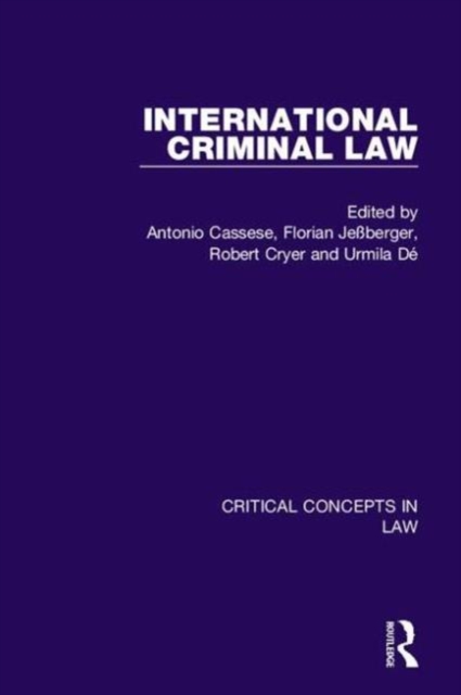 International Criminal Law, Multiple-component retail product Book