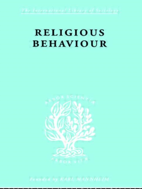 Religious Behaviour, Paperback / softback Book