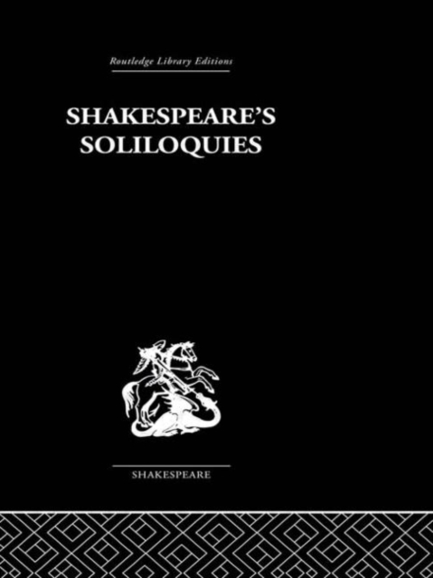 Shakespeare's Soliloquies, Paperback / softback Book
