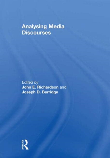 Analysing Media Discourses, Hardback Book