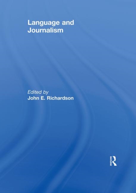 Language and Journalism, Paperback / softback Book