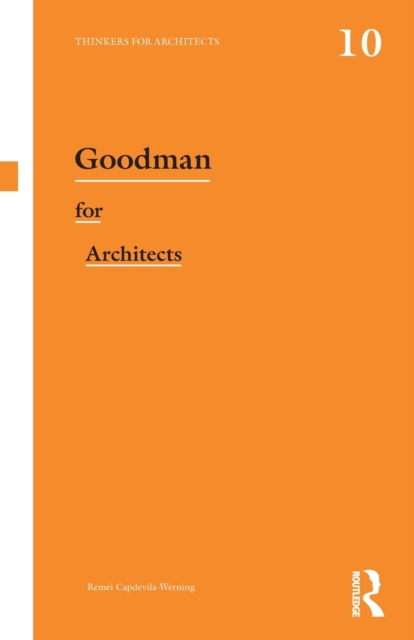 Goodman for Architects, Paperback / softback Book